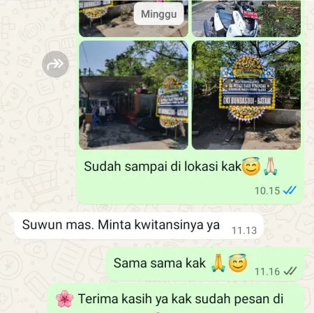Pengiriman Papan Bunga Duka Wonorejokulon Butuh