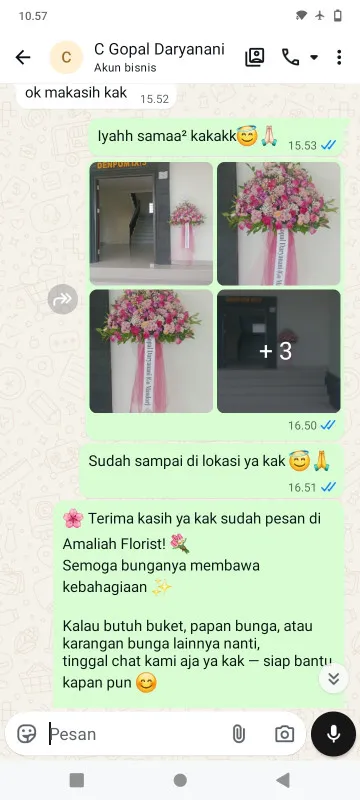 Pengiriman Karangan Bunga Wonorejokulon Butuh